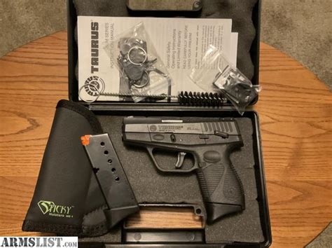 Armslist For Sale Nib Taurus Pt740 40sw Slim For 240