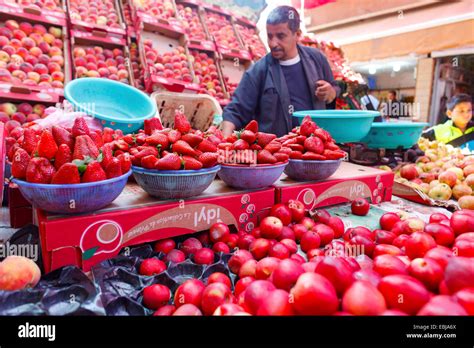 Bazaar in Agadir Stock Photo - Alamy