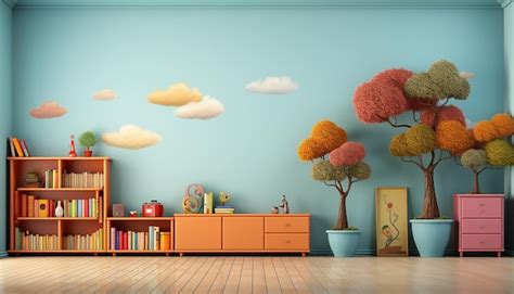 Premium Photo Colorful Early Learning Environment Background
