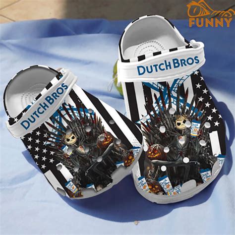 Jack Skellington Crown Royal Blue Halloween Crocs Discover Comfort