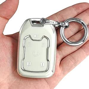 Amazon Yonmcfn For Gmc Key Fob Cover With Keychain Keyring Soft