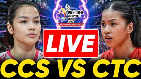 Creamline Vs Chery Tiggo Live Now March Pvl All Filipino