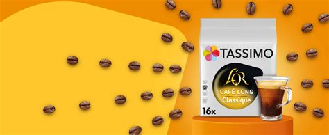 Tassimo 80 Dosettes Café Long Classique L OR Compatibles avec les