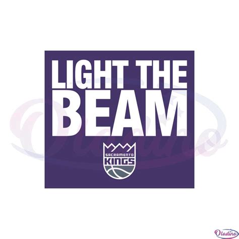 Light The Beam Sacramento Kings Logo SVG Graphic Designs Files Oladino