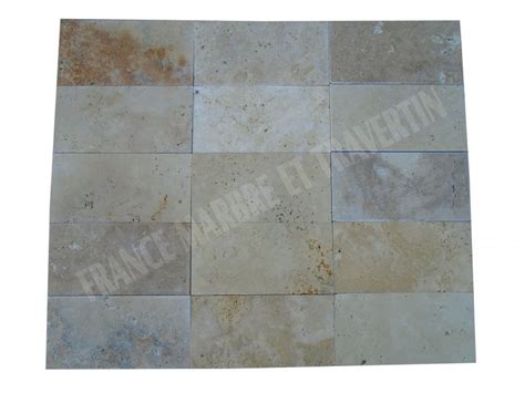 Travertin Beige Nuance 15x30 Cm 1er Choix Destockage Grossiste