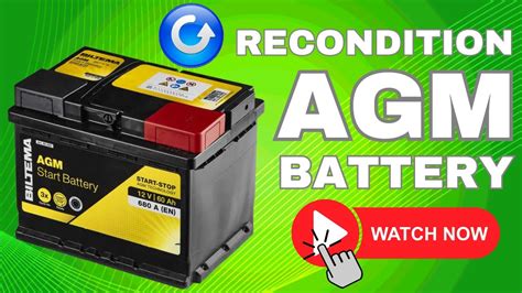 Can You Recondition An AGM Battery Battery Restoration Guide YouTube