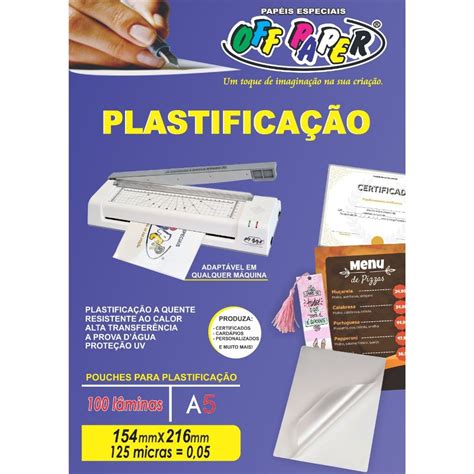 Pl Stico Para Plastifica O Polaseal A Mmx Mm Micras