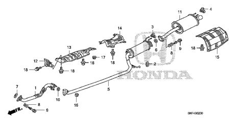 2014 Honda Crv Exhaust System Diagram 2008 Honda Crv Exhaust