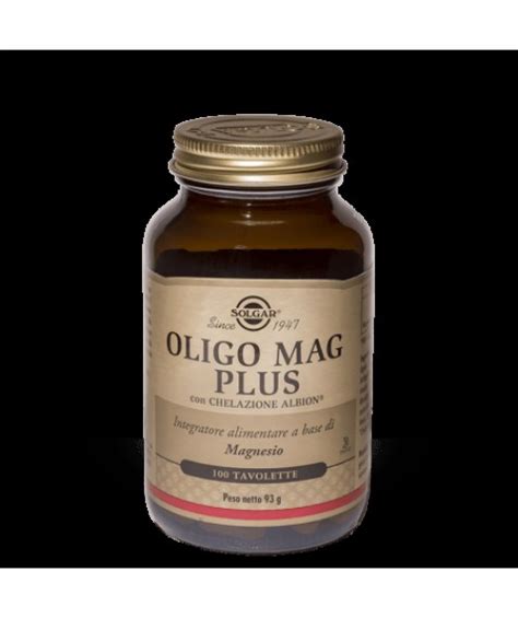 OLIGO MAG PLUS 100TAV SOLGAR