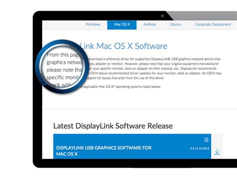 Displaylink Usb Graphics Software For Os X Renewrelief