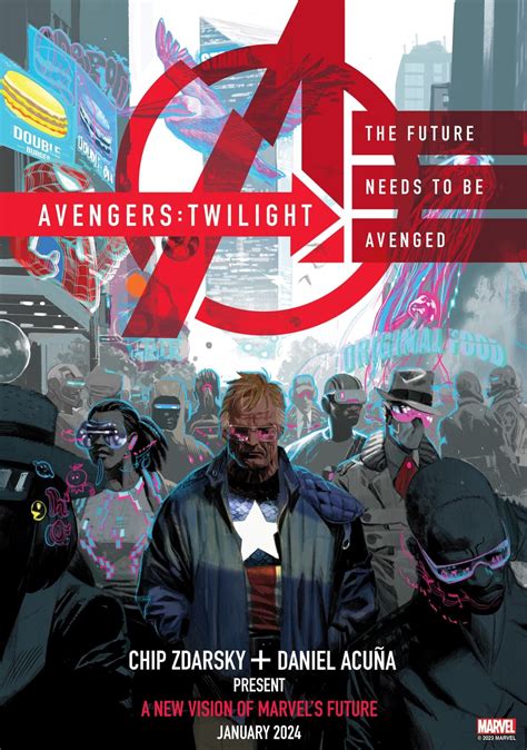 No Captain America In Chip Zdarsky Daniel Acu A S Avengers Twilight