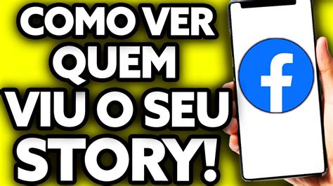 Como Ver Quem Viu Seu Story No Facebook Anonimo 2022 YouTube