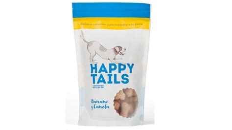 Galletas Naturales Happy Tails Para Perros Banano Y Canela Valorable