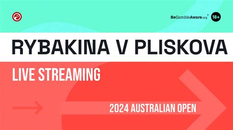 Elena Rybakina V Karolina Pliskova Live Stream How To Watch Australian