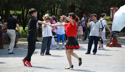 Folk Culture Chinese Square Dancing