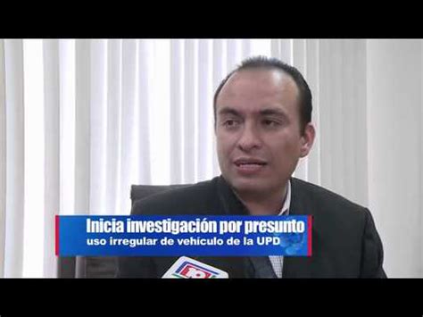 Inicia investigación por presunto uso irregular de vehículo de la UPD