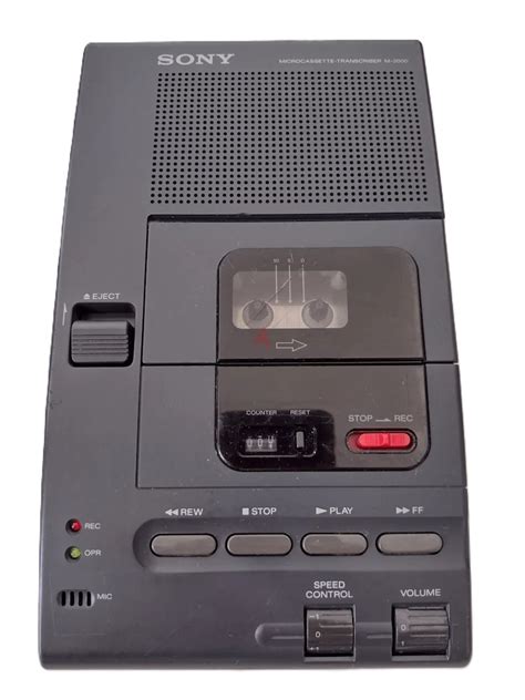 Sony M‑2020 Microcassette Transcriber