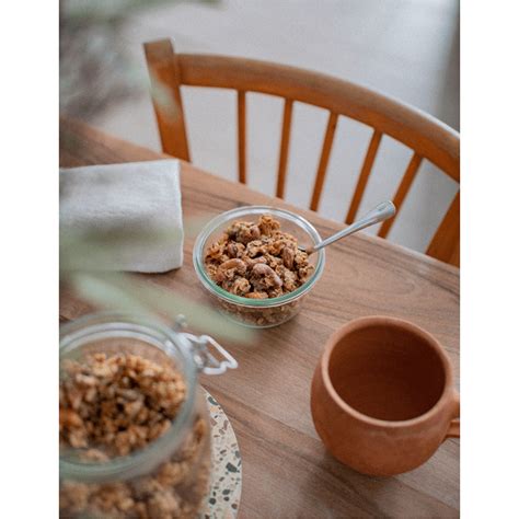 Granola Chocolat Au Lait Cacahu Tes Banane G Pain Par Berenice