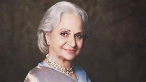 Waheeda Rehman Will Be Honored With Dadasaheb Phalke Anurag Thakur