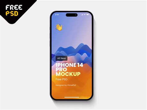 Iphone Pro Mockup Free Psd Primepsd