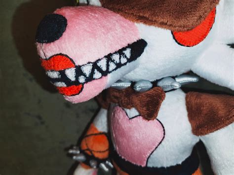 Glamrock Mangle Foxy Animatronic Fnaf Cm Etsy M Xico