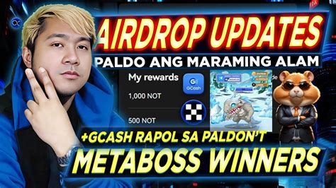 Live Airdrop Updates Hamster Kombat Paldo Daw Metaboss Winners And