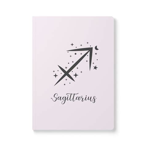 Zodiac Sign Sagittarius Journal Soft Cover Zodiac Journal Sagittarius