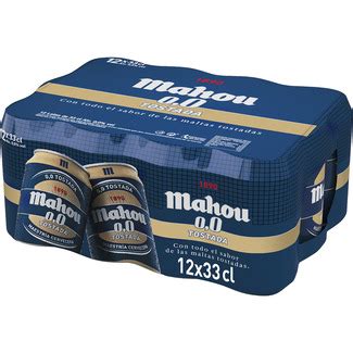 Cerveza Tostada Sin Alcohol Pack Latas Cl Mahou