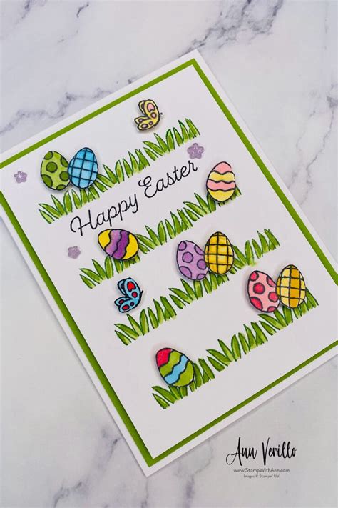 Stampin Up Easter Bunny Card Easter Cards Handmade Stampin Up