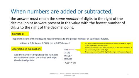 Significant Figures Addition And Subtraction Rules Example 1 Youtube - Bank2home.com