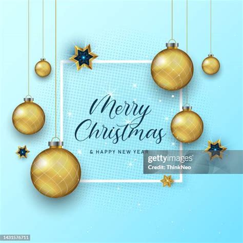 Christmas Card Design With Hanging Christmas Ball High Res Vector