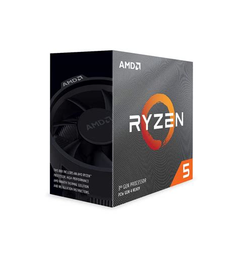 Cpu Amd Ryzen 5 3600 Box Am4 3 600ghz With Wraith Stealth Cooler Daxstore S R L S