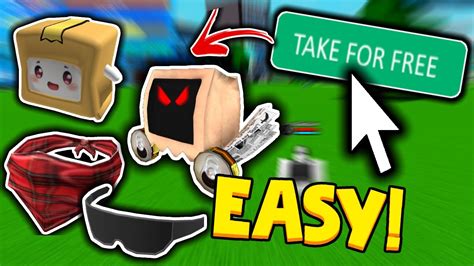 New How To Get All These Items For Free Roblox Youtube