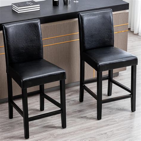 Gotminsi Set Of 2 Classic 24 Inches Counter Height Stools