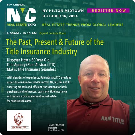 Agenda Nyc Real Estate Expo One National Real Estate