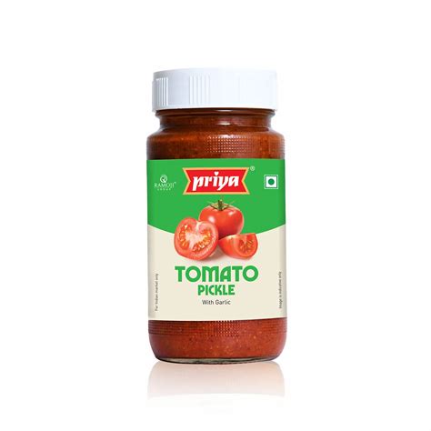 Buy Priya Tomato Pickle With Garlic G Authentic Telugu Style