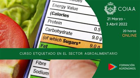 CURSO ETIQUETADO EN EL SECTOR AGROALIMENTARIO Formación Agrónomos