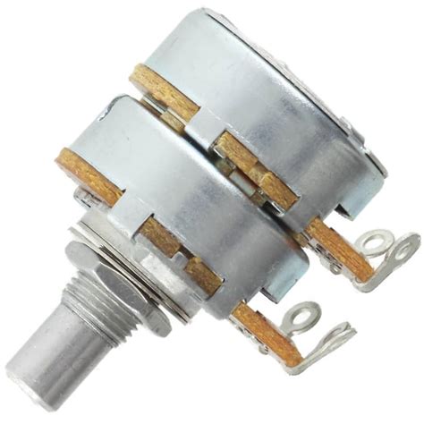 Alpha Taiwan Dual 24mm Body 3 8 Bushing Potentiometer With Reverb