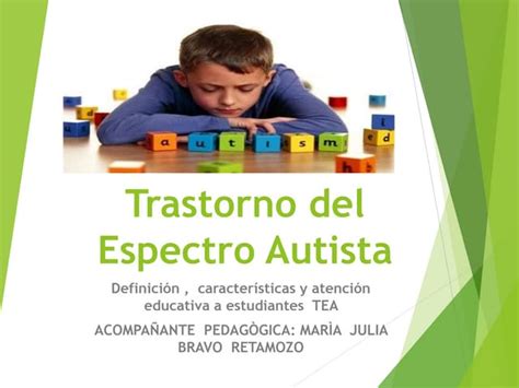 Trastornos Del Espectro Autista Ppt