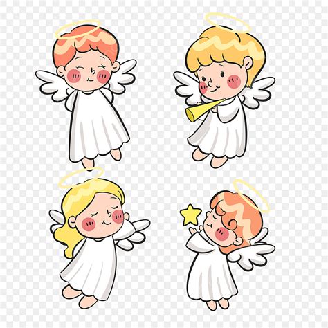 Cartoon Little Angel PNG Picture, Christmas Holiday Cartoon Little Angel, Christmas, Festival ...