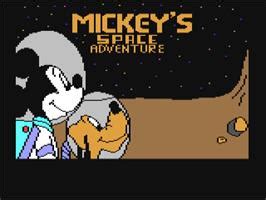 Mickey S Space Adventure Commodore Games Database