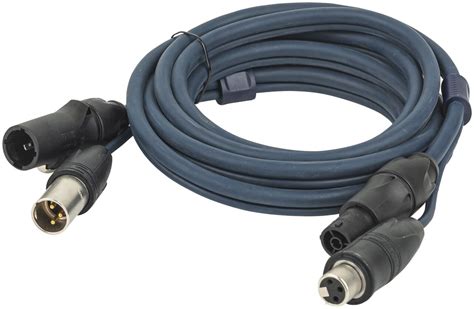 DAP FP15150 Hybrid Cable Voeding DMX Kabel Powercon True1 3P XLR