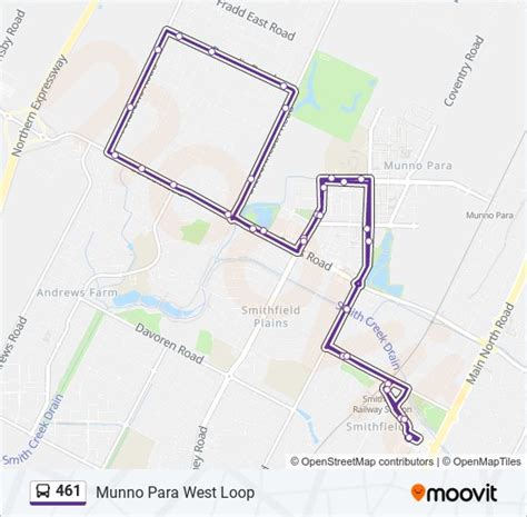 461 Route Schedules Stops And Maps Munno Para West Loop Updated