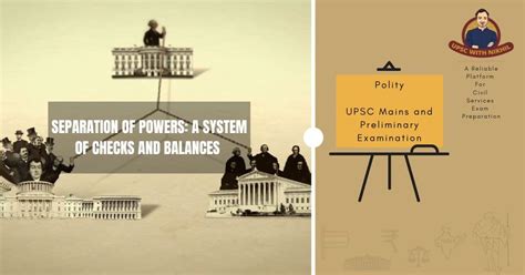 Separation Of Powers A System Of Checks And Balances