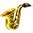 Saxophone Emoji (U+1F3B7)