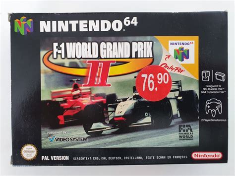 Acheter Kaufen N64 F 1 World Grand Prix II