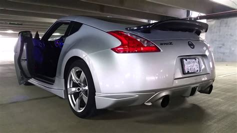 Fast Intentions Catback Exhaust Nissan 370z Touring Cold Start And Rev Youtube