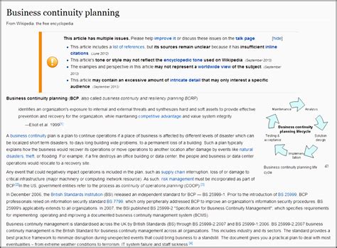 9 Business Continuity Plan Outline Sampletemplatess Pertaining To Business Continuity