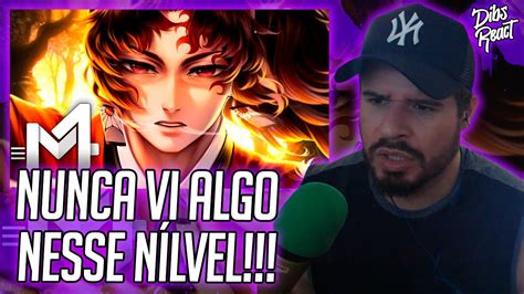 REACT M4RKIM Yoriichi Kimetsu No Yaiba Sol Da Noite M4rkim