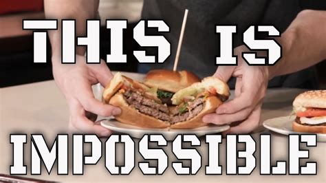 This Burger Is Impossible Impossible Burger Taste Test Youtube